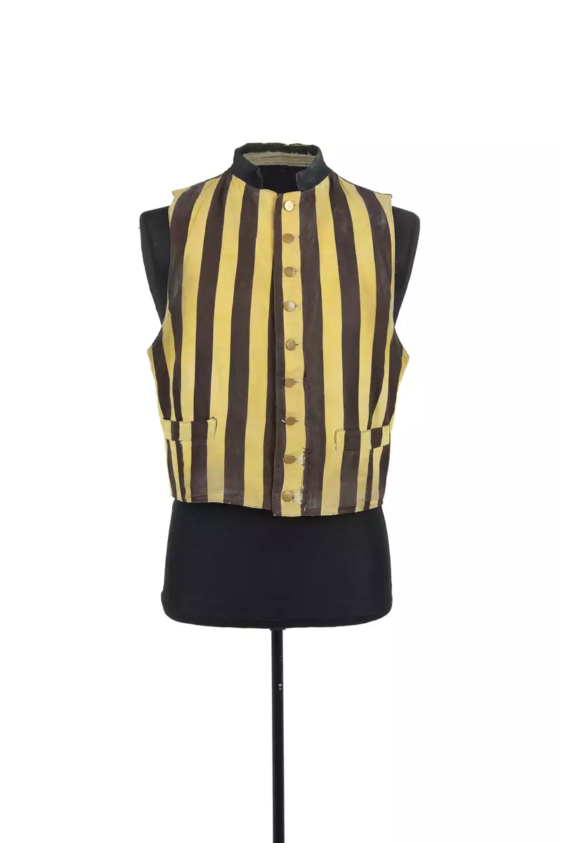 Väst använd i uppsättningen ”Fröken Julie".