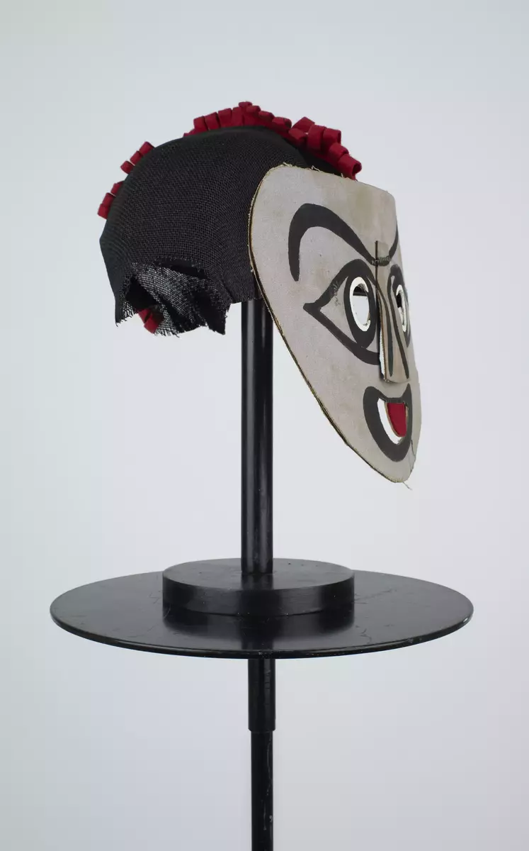 Mask använd i uppsättningen ”Sisyfos".