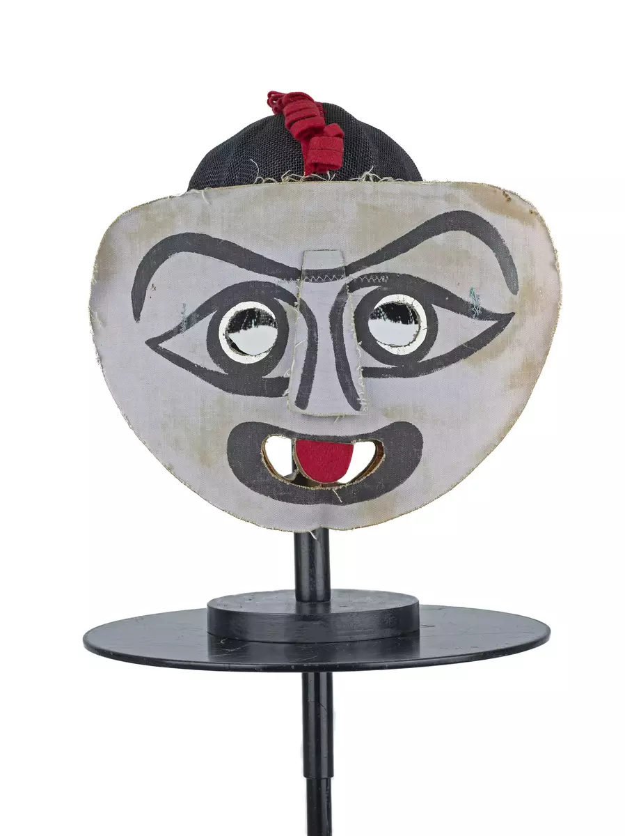 Mask använd i uppsättningen ”Sisyfos".