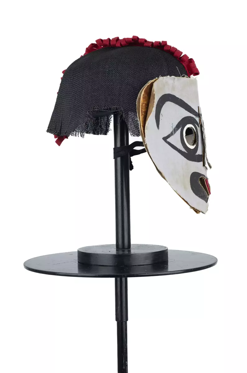 Mask använd i uppsättningen ”Sisyfos".