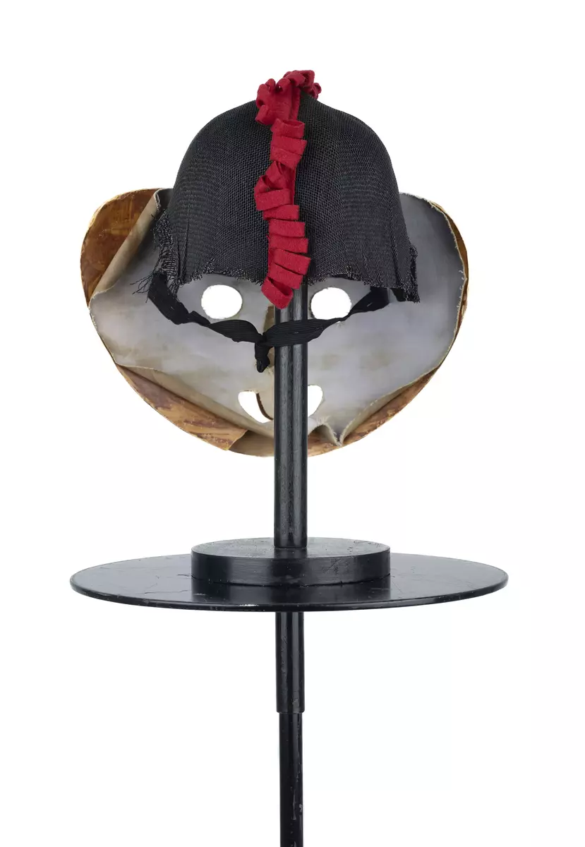 Mask använd i uppsättningen ”Sisyfos".