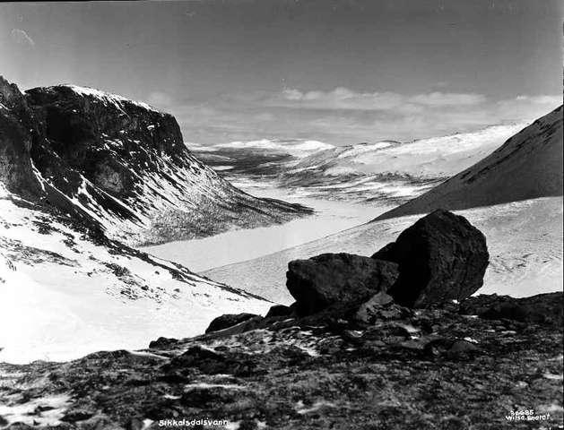 Prot: Jotunheimen vinter - Sikkeldalsvandet