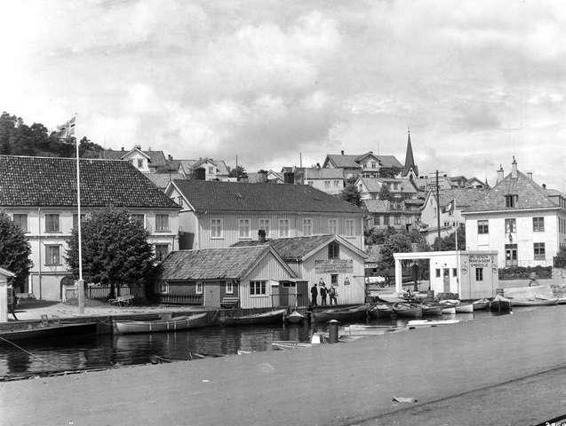 Prot: Kragerø havnefacaden