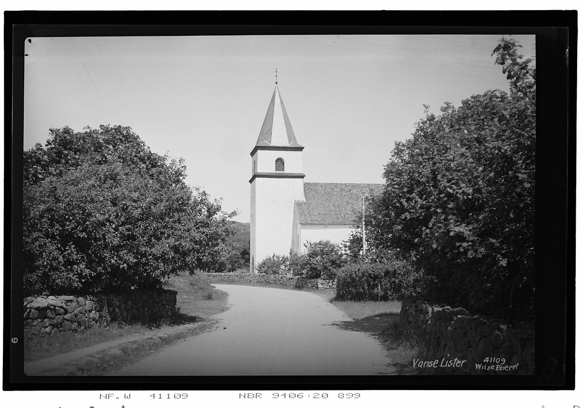 Prot: Lister Vanse kirke