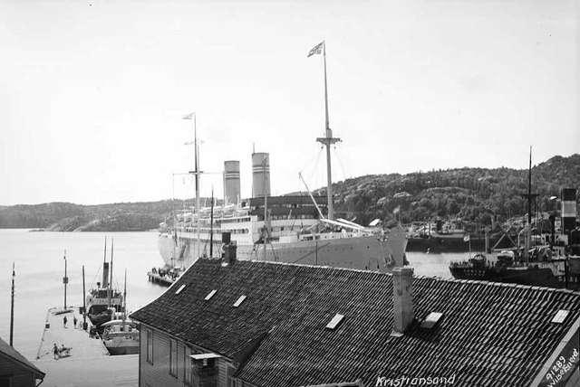 Prot: Kristiansands havn Stavangerfjord