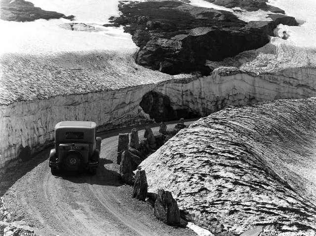 Prot: Geiranger - Ottadalen, Geirangerveien Sneskjæring