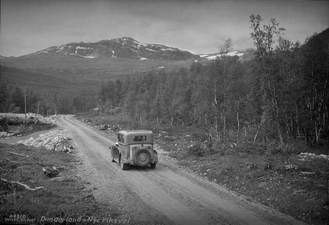 Prot: Dunderlandsdalen mot Virvasfjell Randalsvoie vei  Saltd