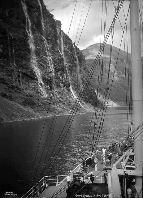 Prot: Rotarytur Vestlandsfjordene, Geirangerfjord Syv søstre