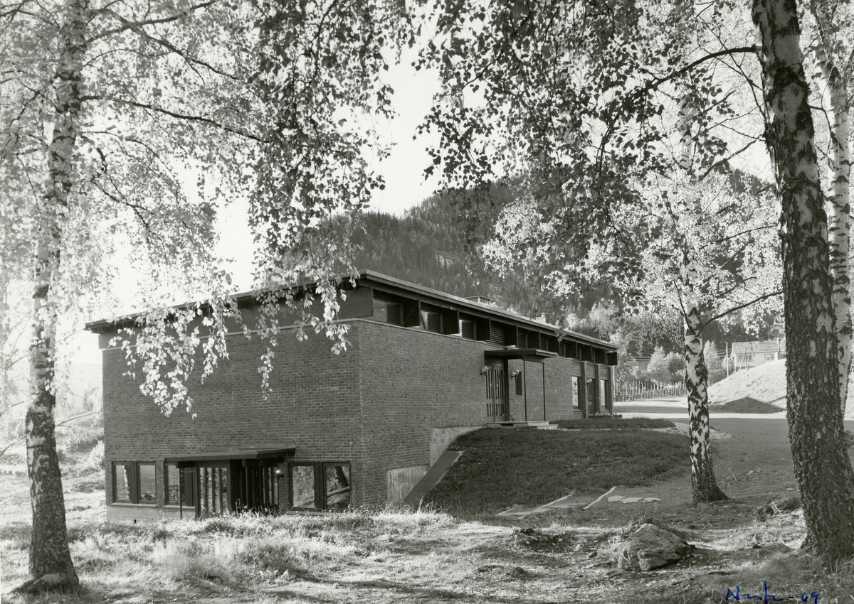 Administrasjonsbygget ved Valdres Folkemuseum