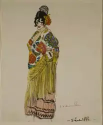 Kostymskiss till "Iberia" [Kostymskiss]