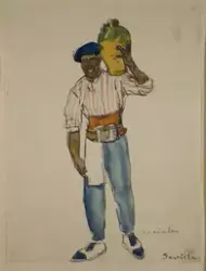 Kostymskiss till "Iberia" [Kostymskiss]