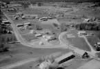Flygfoto över Oxberg, Mora1962.