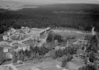 Flygfoto över Mora 1962.