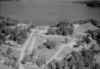 Flygfoto över Näs bruk, Avesta 1965.