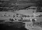 Flygfoto över Pärleby sjukhus, Nyhammar 1965.