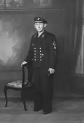 Portrett av tyske soldater og befal i Fredrikstad i 1940-45.