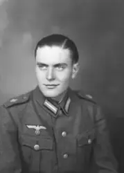Portrett av tyske soldater og befal i Fredrikstad i 1940-45.