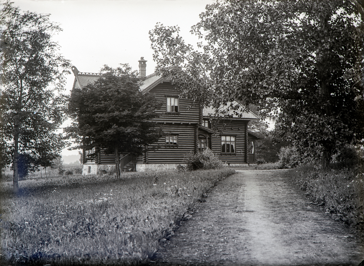 Stange, Romedal, Jønsberg Landbruksskole, rektorboligen, tømmerhus,