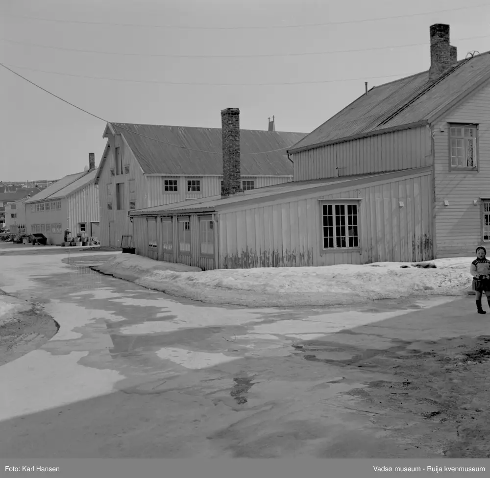Statens fagskole for fiskeindustri, Vardø. Eksteriør. 