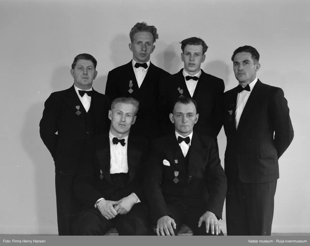 Medlemmer i Gamvik Mannskor.