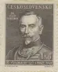 Frimärke ur Gösta Bodmans filatelistiska motivsamling, påbörjad 1950. 
Frimärke från Tjeckoslovakiet, 1948. Motiv av Dr. Joseph Scheiner. 