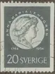 Frimärke ur Gösta Bodmans filatelistiska motivsamling, påbörjad 1950.
Frimärke från Sverige, 1954. Motiv av Anna Maria Lenngren (f. Malmstedt) 1754-1817. Skald 1790-talets borgerskap och byråkrati 200-årsminnet av hennes födelse: 1754-1954.