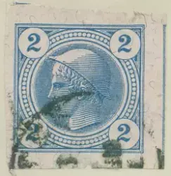 Frimärke med motiv av Merkurius, från Österrike 1899.