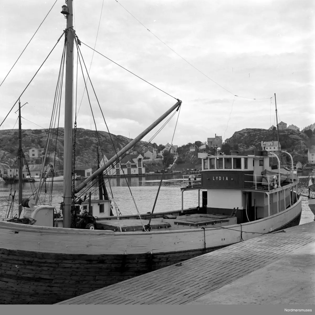 M-84-HP Lydia. Bildet er registrert bestilt på navnet Søren Gundersen. Det er Nils Williams som er fotograf.
