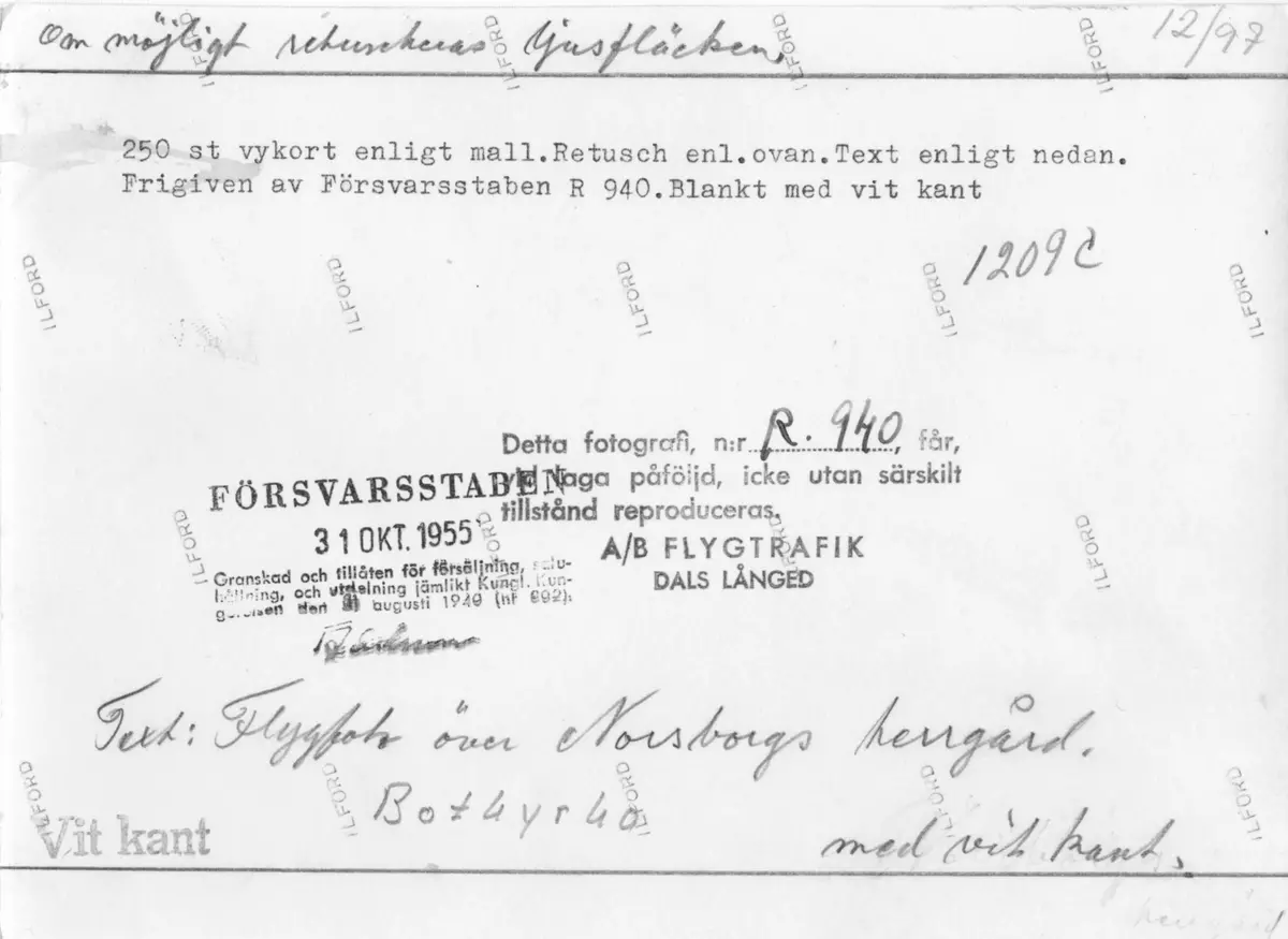 Flygfoto över Norsborgs herrgård.