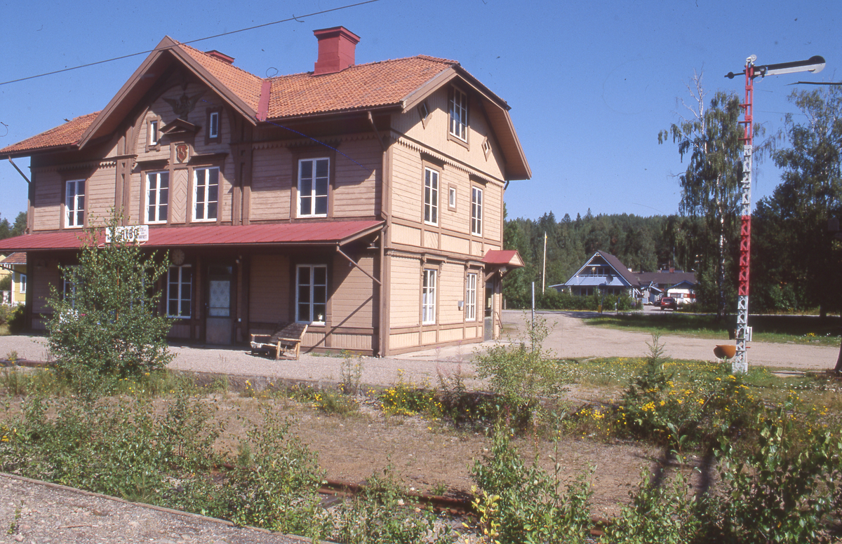 Foto till boken "Byggda Minnen" Hybo stationshus.