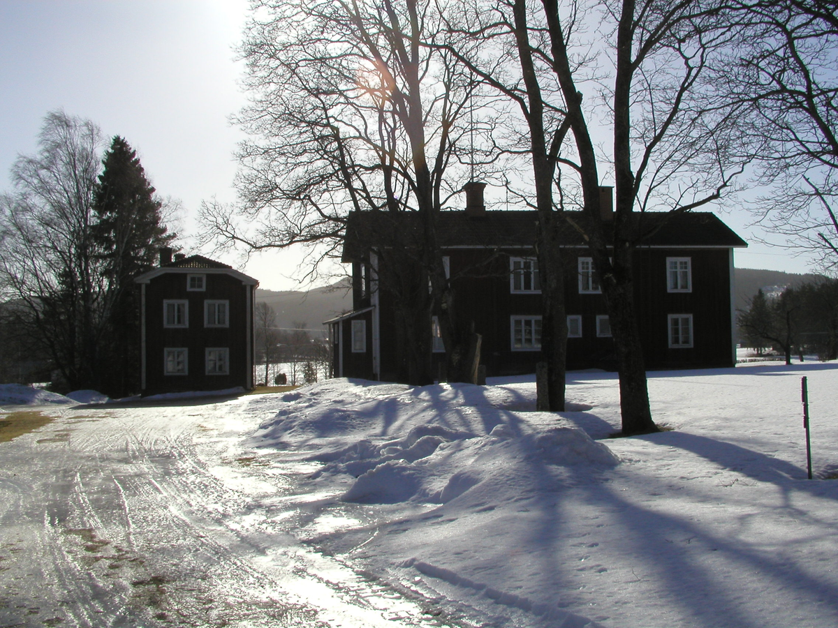 Foto i samband med provinventering av byn Hallen i Hanebo socken, Bollnäs.