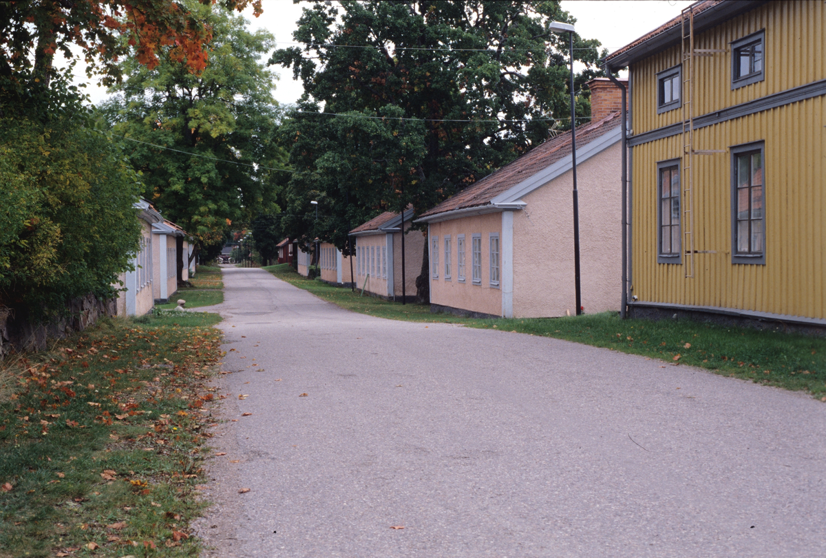 Oslättfors. Bruksgatan.