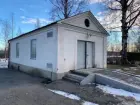 Bisättningshuset vid Ockelbo kyrka sedd från nordväst.