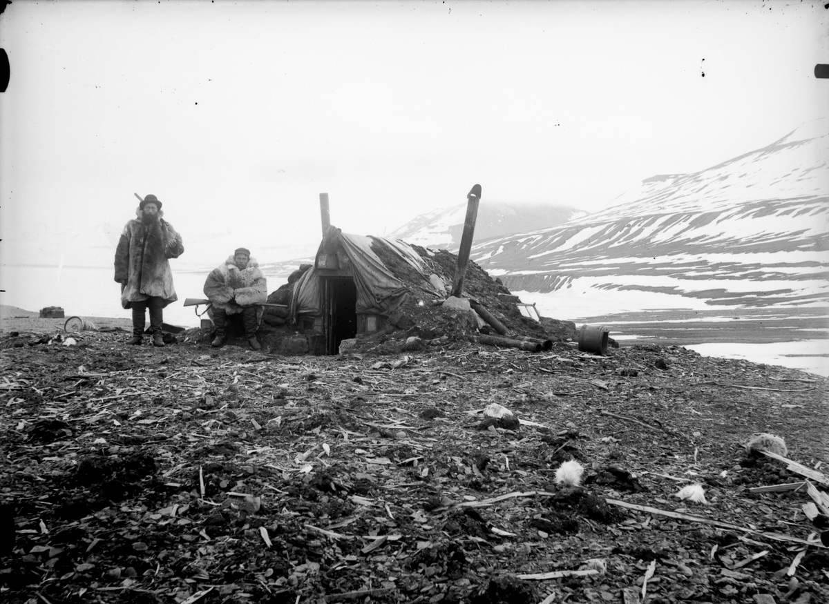 Fra en overvintringsekspedisjon på Spitsbergen