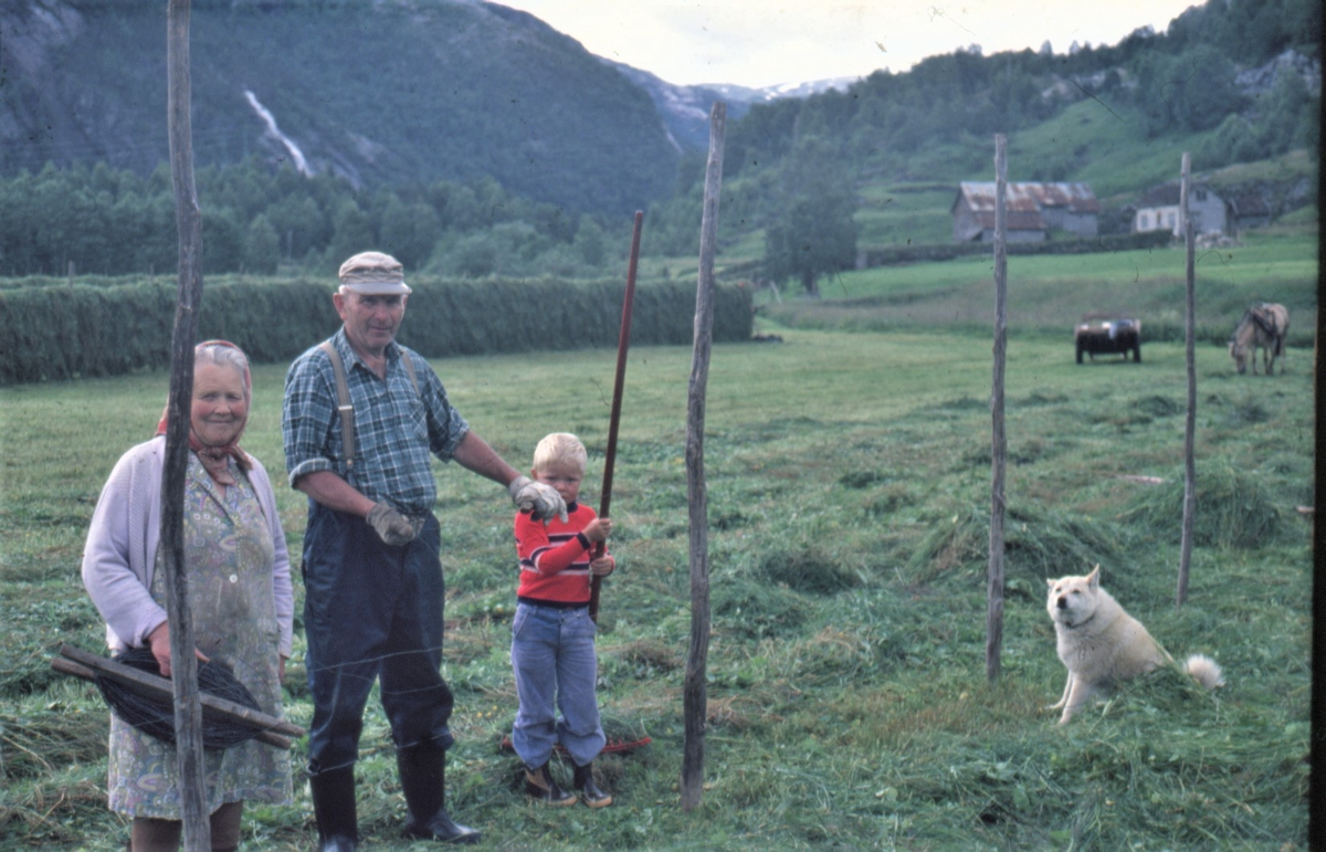 Hesje, mann, kvinne, barn