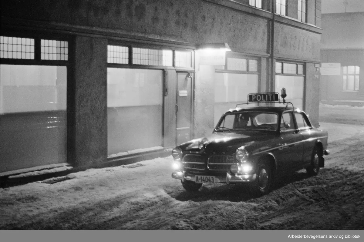 Vika Politistasjon, april1956..