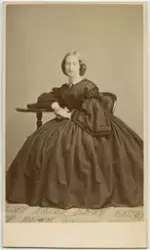 Porträtt på Emilia Liwijn f Hernblom.