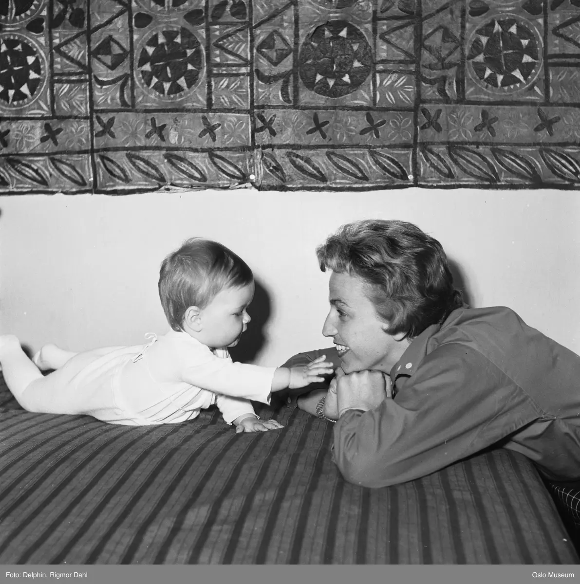 kvinne, sceneinstruktør, baby, jente