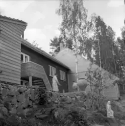 Hjemme hos Arnold Haukeland.