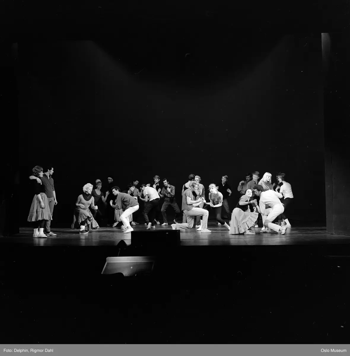 Det norske Teatret, interiør, scene, "West Side Story", ballett