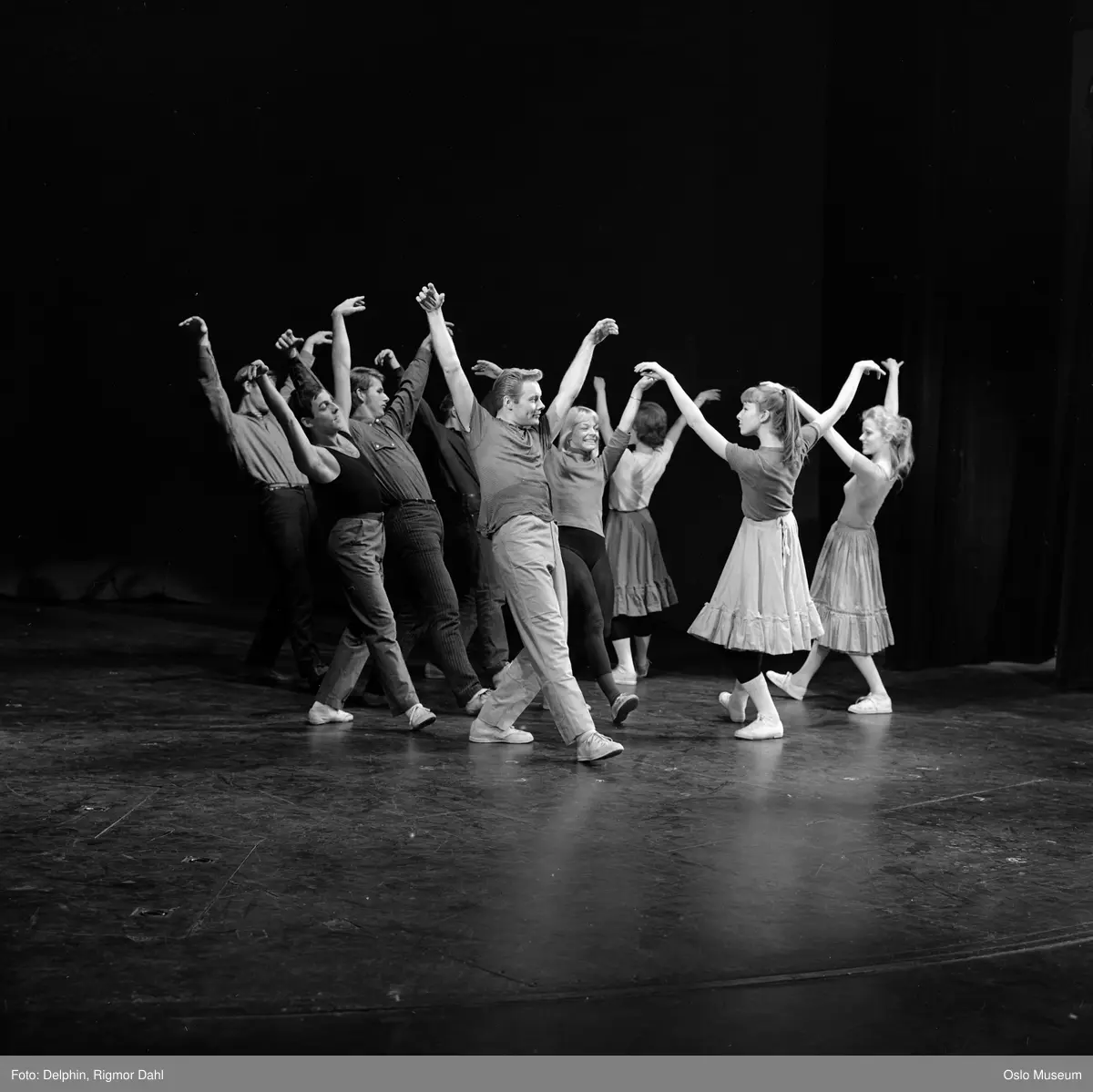 Det norske Teatret, interiør, scene, "West Side Story", ballett