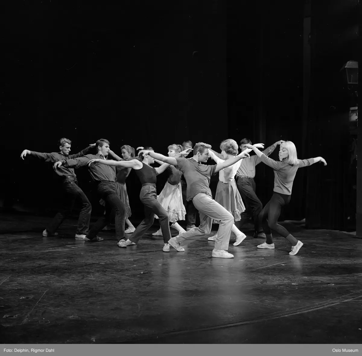 Det norske Teatret, interiør, scene, "West Side Story", ballett