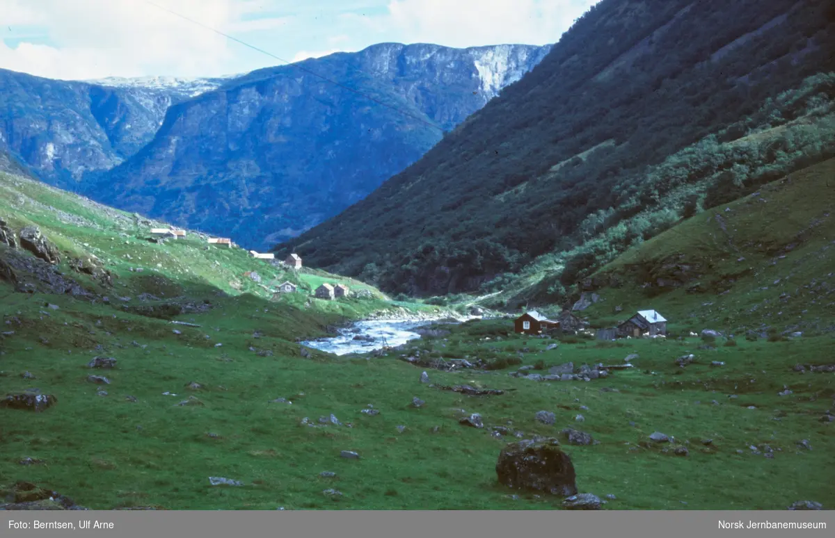 Gamle seterhus i Melhus i Undredal i Aurland kommune