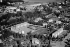 Flygfoto över Hedemora 1953.