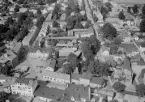 Flygfoto över Hedemora 1953.