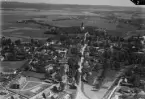 Flygfoto över Hedemora 1935-1937.