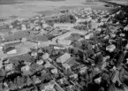 Flygfoto över Gussarvet, Hedemora 1958.