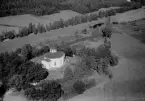 Flygfoto över Grängshammar, Borlänge 1958.