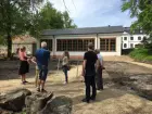 Forsbacka herrgård, blivande odlingsyta söder om orangeriet.