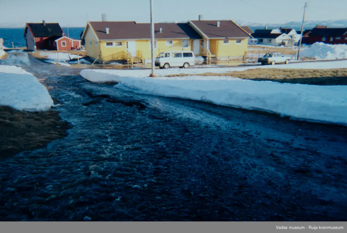 Vårflom i Golnes, 2001.